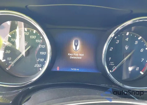 2014 Maserati Quattroporte Gts from USA, damaged, VIN ZAM56PPA1E1072933